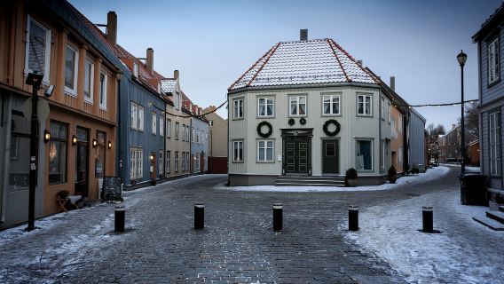 Trondheim: Audioguide-Panorama-Bustour