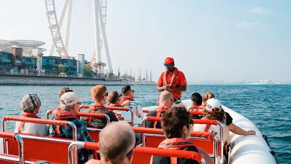 ดูไบ: ทัวร์สปีดโบ๊ท มารีน่า แอตแลนติส ปาล์ม และบุรญุลอะร็อบ