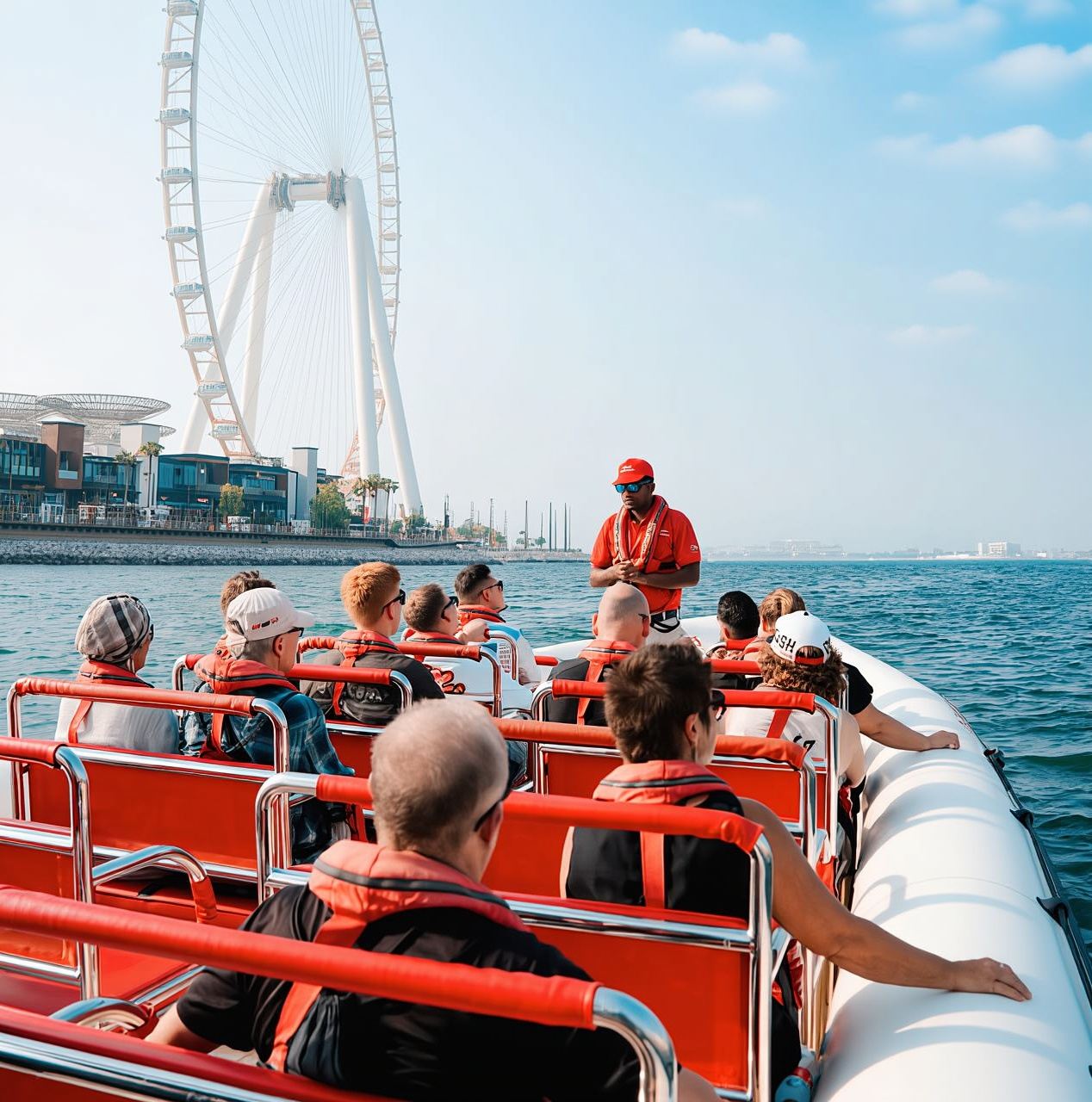 Dubai: Marina, Atlantis, Palm & Burj Al Arab Speedboat Tour