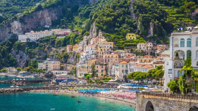 Italy - Rome Round-Trip: Pompeii + Amalfi Coast + Positano | English Join-in Tour