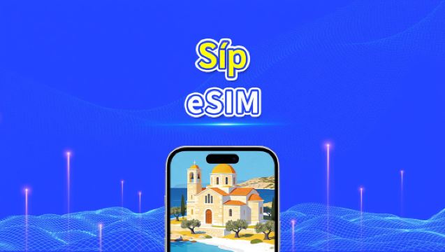 eSIM Síp | 5G/4G | Dữ liệu tốc độ cao | 24 giờ | 1-30 ngày | Mã QR