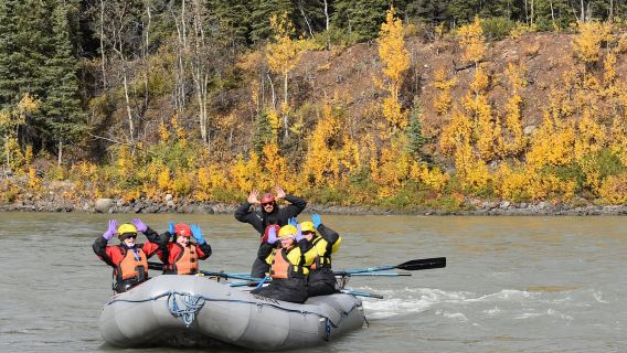 Wildnis: Rafting-Tour der Klassen I-III im Denali-Nationalpark