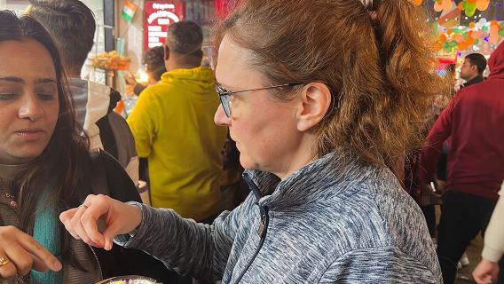 Agra : Best Evening Street Food & Local Bazar Tour in Agra.