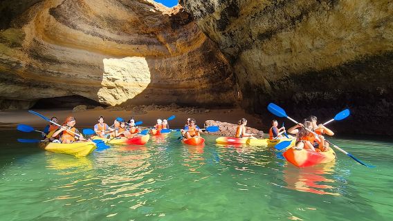 Benagil Cave Guided Kayaking Tour Caves & Secret Spots