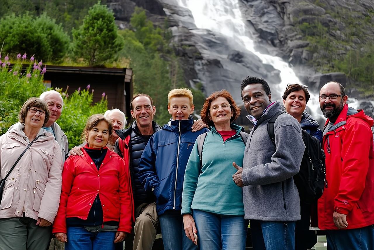 Haugesund Shore Excursion: Åkrafjorden & Langfoss waterfall 