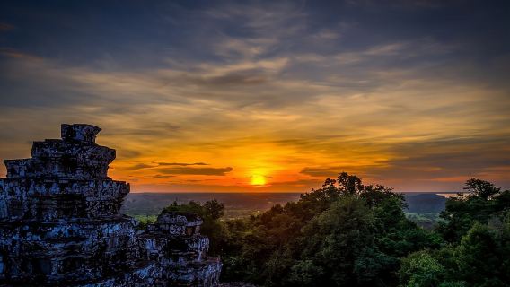 Angkor Wat full Day 'Small Group with sunset & Tour Guide
