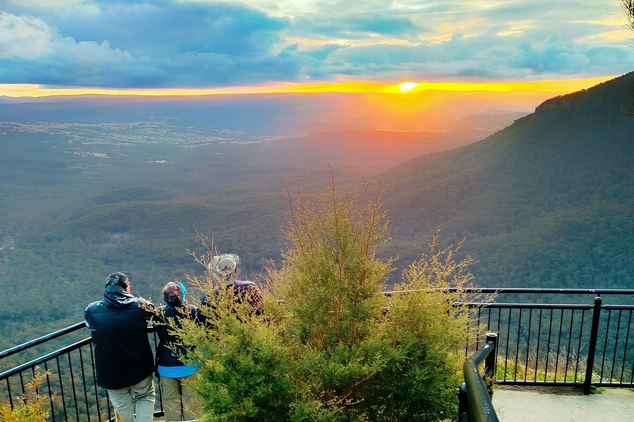 Late Start Blue Mountains Alam, Air Terjun, Kumpulan Kecil Koala