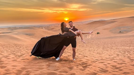 Safari serale nel deserto con cena barbecue