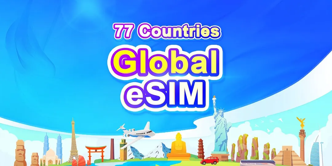 Nhật Bản | 5G eSIM | Toàn cầu 77 quốc gia