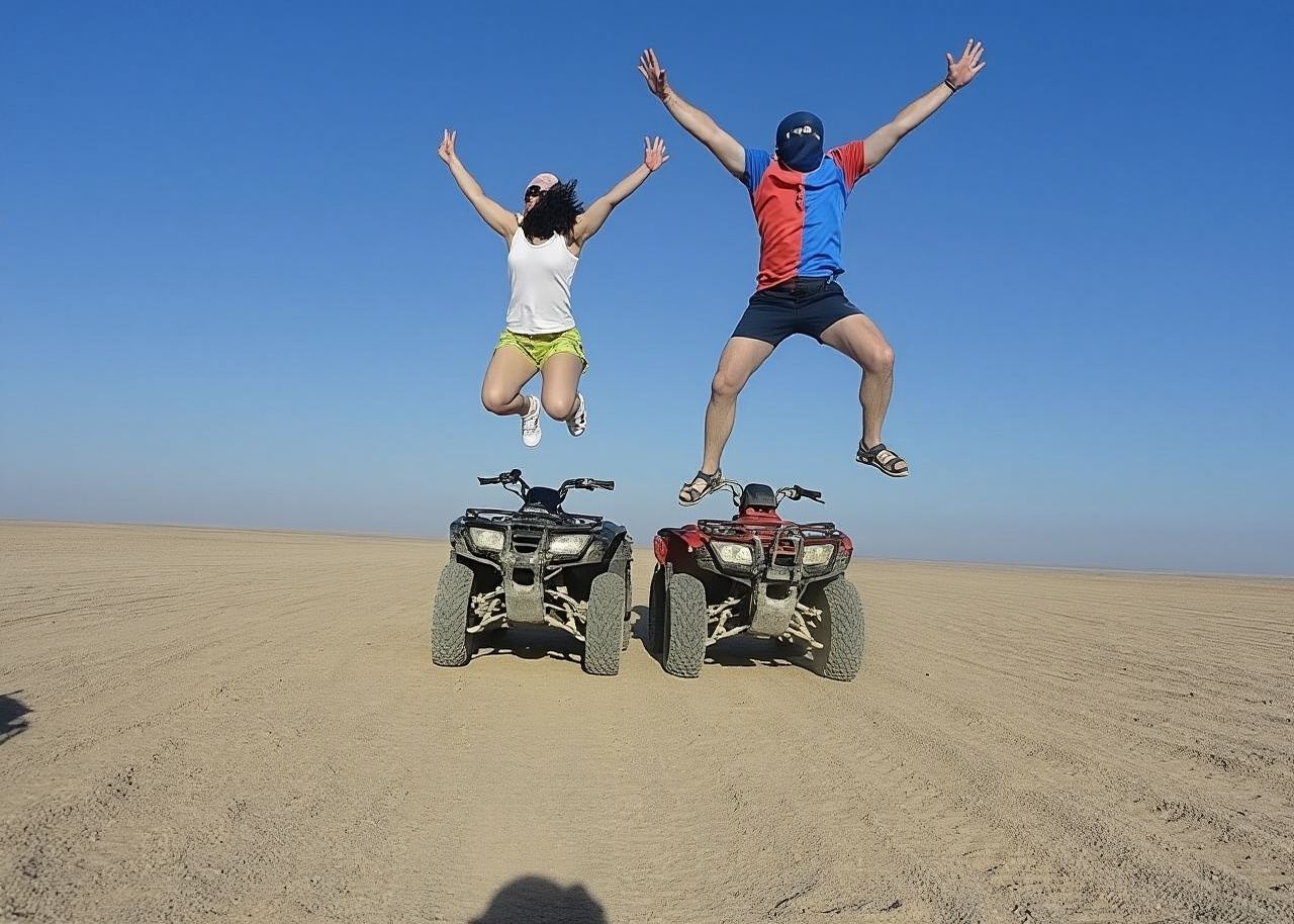 VIP Quad and Buggy Mega Ttrip Safari Trip in Hurghada