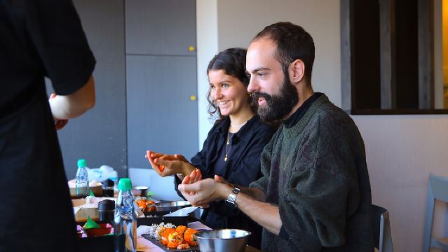 Preparación de sushi: Tokyo Roll y auténtica clase de sushi japonés