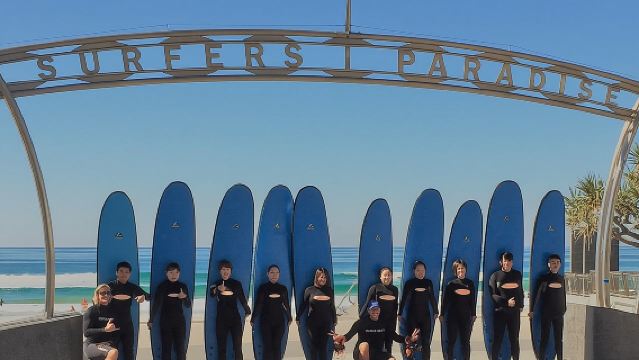 Learn to Surf at Surfers Paradise on the Gold Coast
