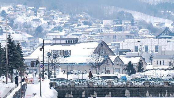 日本小樽音樂盒堂-小樽天狗山-船見阪【北海道中文專車】