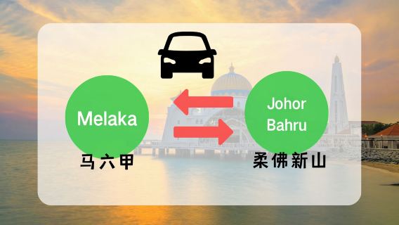 Point-to-Point Private Car Transfer between Melaka And Johor Bahru