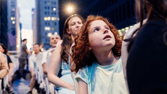 Chicago: tour al tramonto in autobus scoperto con guida dal vivo