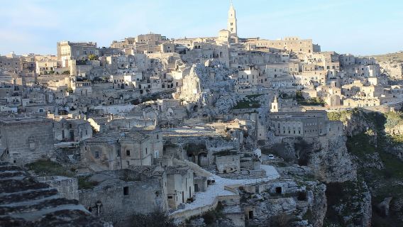 Tour a piedi di Matera con ingresso a Casa Grotta e Chiesa Rupestre