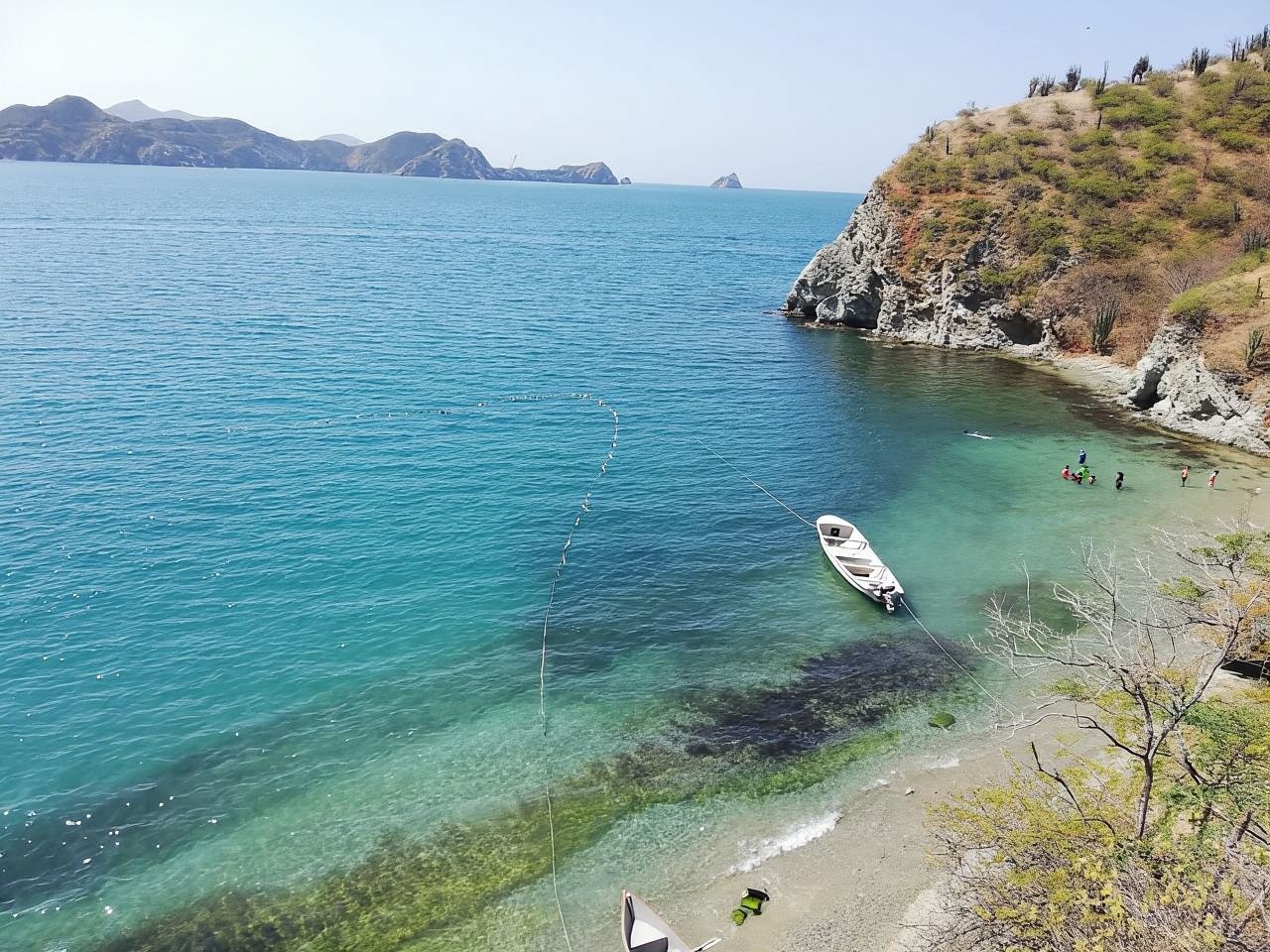 Vanuit Santa Marta: wandeling langs het strand van Sisiguaca met snorkelen