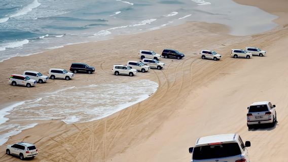 Doha: Inland Sea Desert Safari with Sunset & Sunrise Views