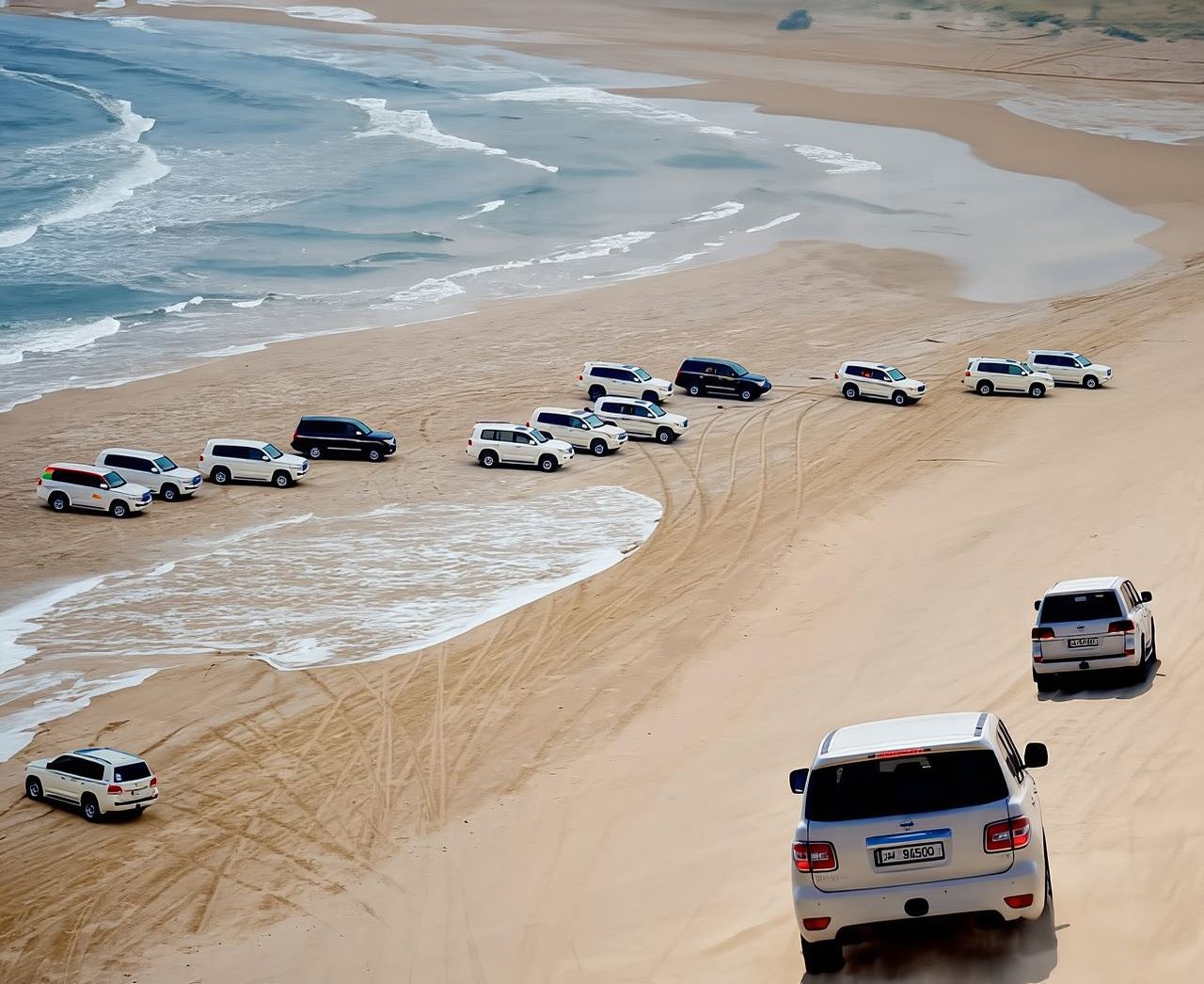 Doha: Wüstensafari im Binnenmeer mit Sonnenuntergangs- und Sonnenaufgangsblicken