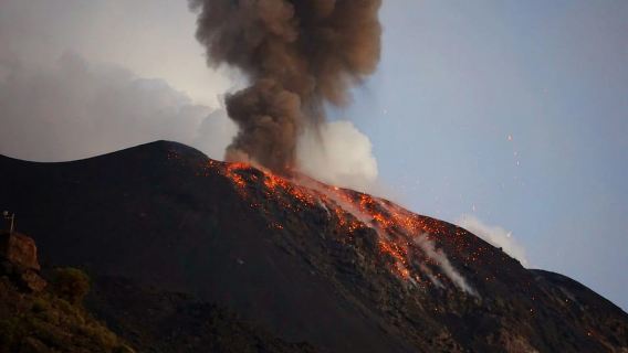 Stromboli: Lawatan Trekking Matahari Terbenam