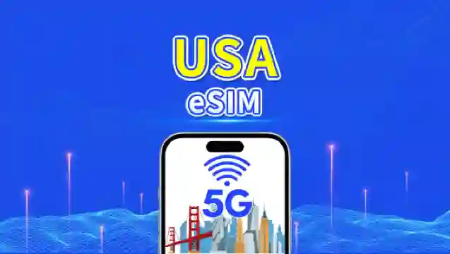 USA eSIM | 5G/4G | Daily/Total Data Package | 1–30 days | 24-Hour Billing | QR code