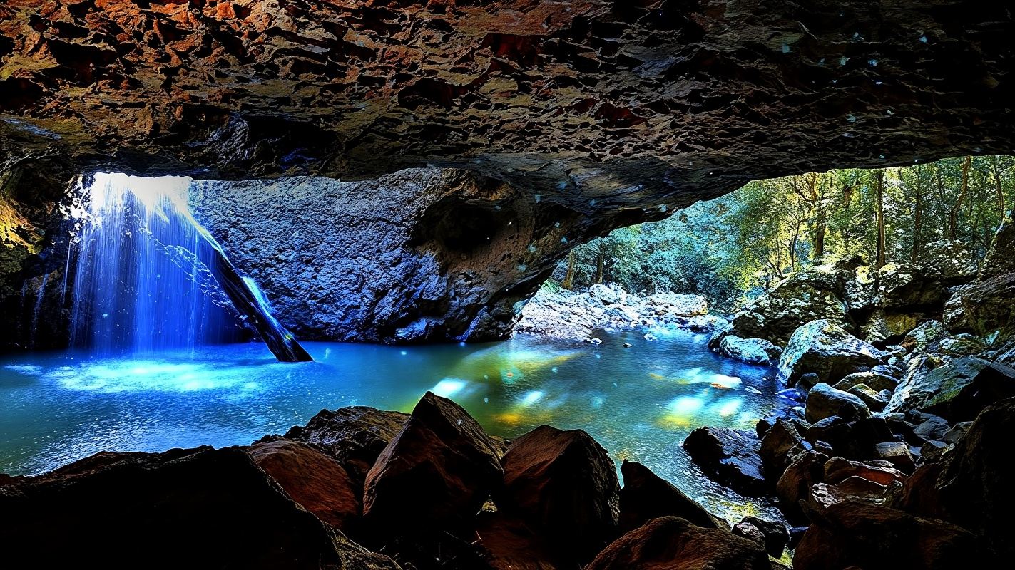 Gold Coast Tamborine Glow Worm Night Tour [English Service, City Transfers, No Gratuities]