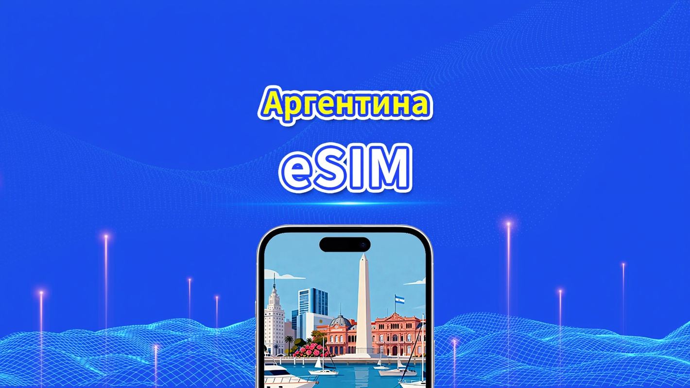 eSIM Аргентина | 4G | Ежедневный/Общий Пакет Данных | 1-30 дней | Почасовая Оплата | QR-код