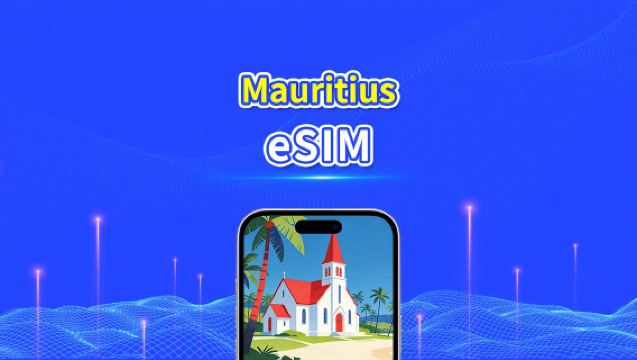Mauritius eSIM | 4G | Pass giornaliero/Pacchetto dati totale | 1–30 giorni | Fatturazione ogni 24 ore | Codice QR
