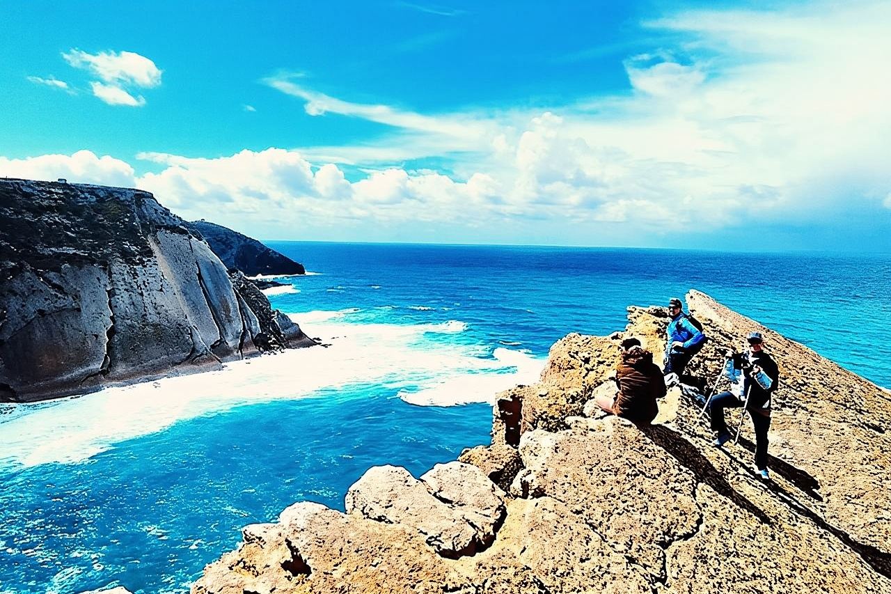 Jurassic Hiking tour to footprints of dinosaur in Espichel Cape