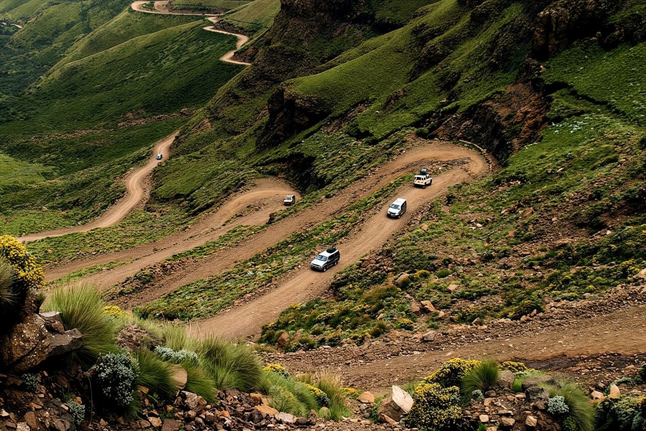 Tour di un giorno intero del Sani Pass e del Lesotho da Durban