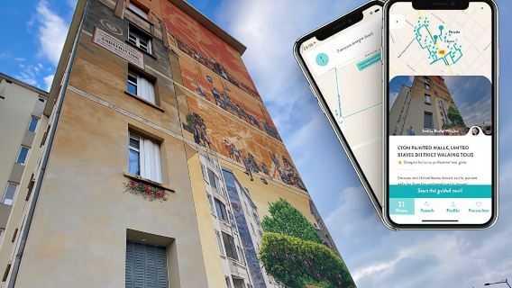 Audio tour of the murals in Lyon's United States district on your smartphone