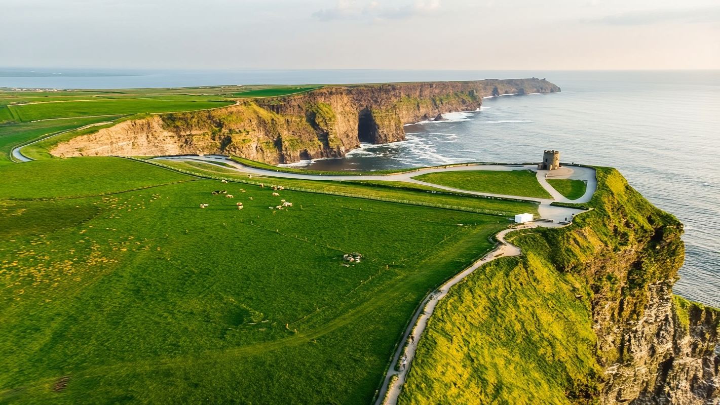 Ireland Cliffs of Moher + Burren + Galway 1-day Tour [Atlantic Way/Air-conditioned Bus]