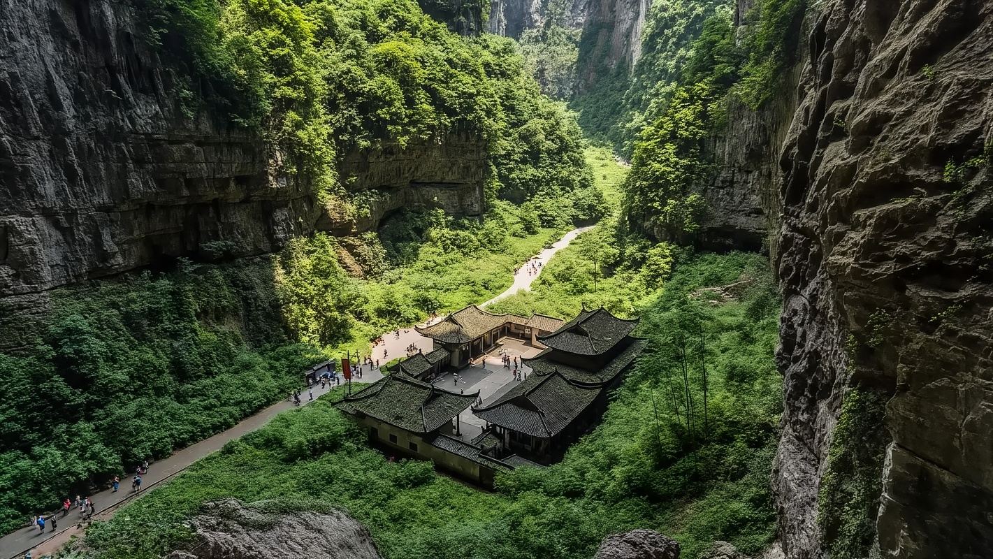 Three Natural Bridges + Longshuixia