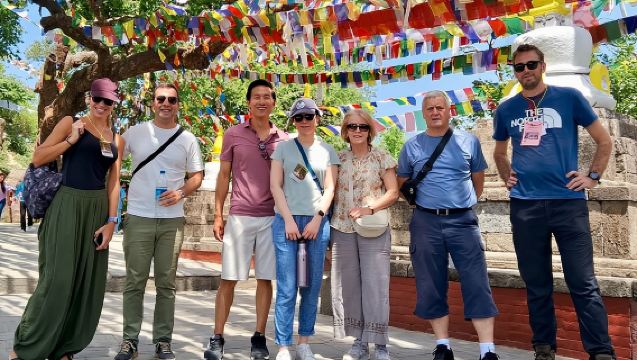 Kathmandu: Top 4 UNESCO & Arati Tour with Lunch - Private/Group