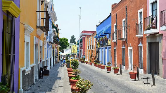 Grande Piramide di Gholula + Puebla + Zocalo De Atlixco