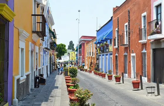 喬魯拉大金字塔+普埃布拉+Zocalo De Atlixco