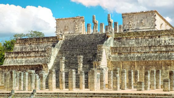 México + Cancún + Chichén Itzá + Cenote Ik Kil + El Templo de los Guerreros + Mil Columnas en un día