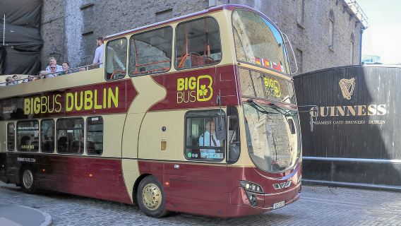 Dublino: tour Big Bus Hop-On Hop-Off con guida dal vivo