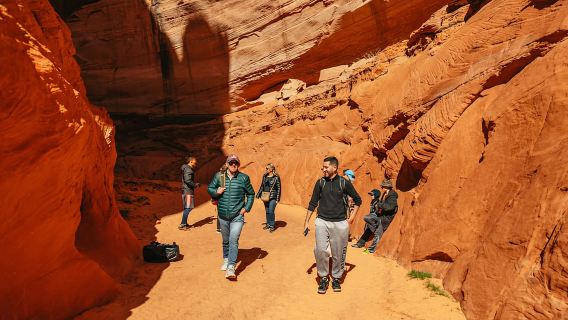 Page/Lake Powell: Guided Kayak & Water Antelope Canyon Tour