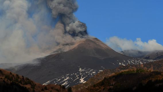 De Palermo a Taormina: Monte Etna (Tour multilingüe)