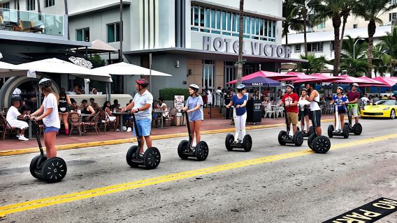 Miami Beach Art Deco self-balancing scooter tour