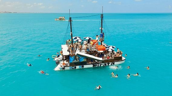Picãozinho Natural Pools Tour - Pirate Vessel - João Pessoa-PB