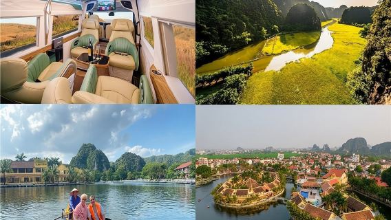 Luxury Ninh Binh Tour to Tam Coc, Mua Cave, Bich Dong Pagoda