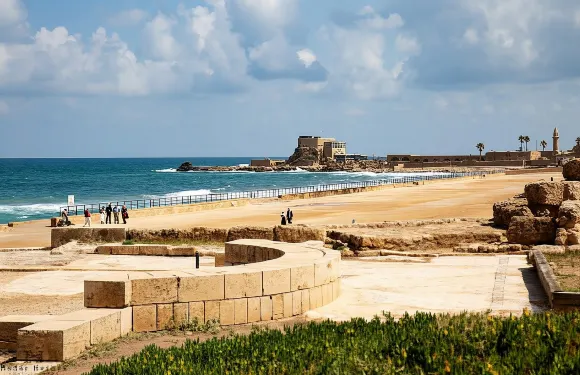 沿海岸線遊覽：凱撒利亞、海法和阿卡