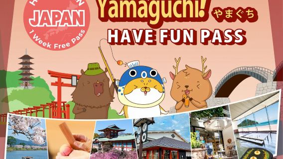 Yamaguchi Attractions Transportation Pass | Have Fun In Yamaguchi | 1 Week Free Pass