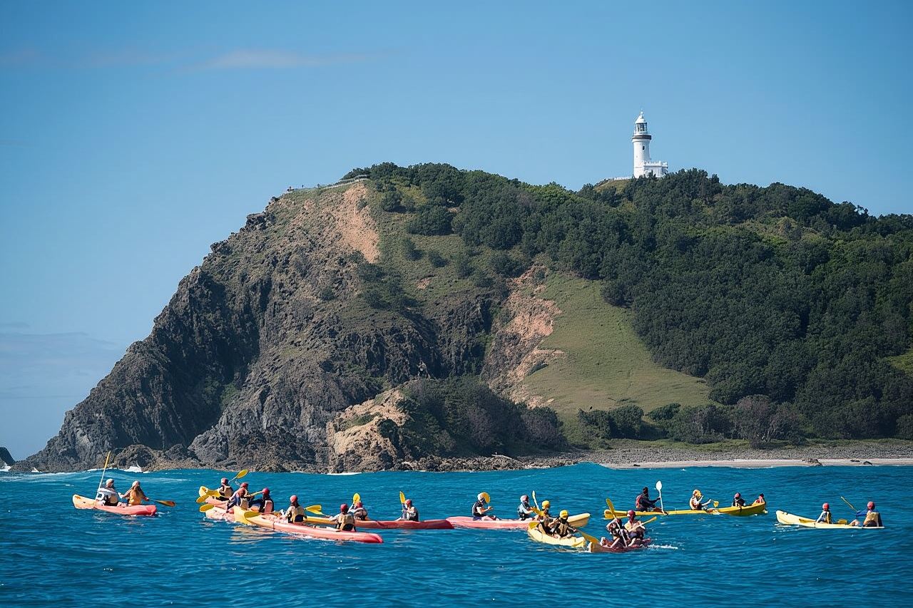Kayaking with Dolphins in Byron Bay Guided Tour