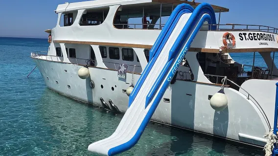 DREAM - Yacht de luxe - Toboggan géant - Repas barbecue - 1 boisson offerte