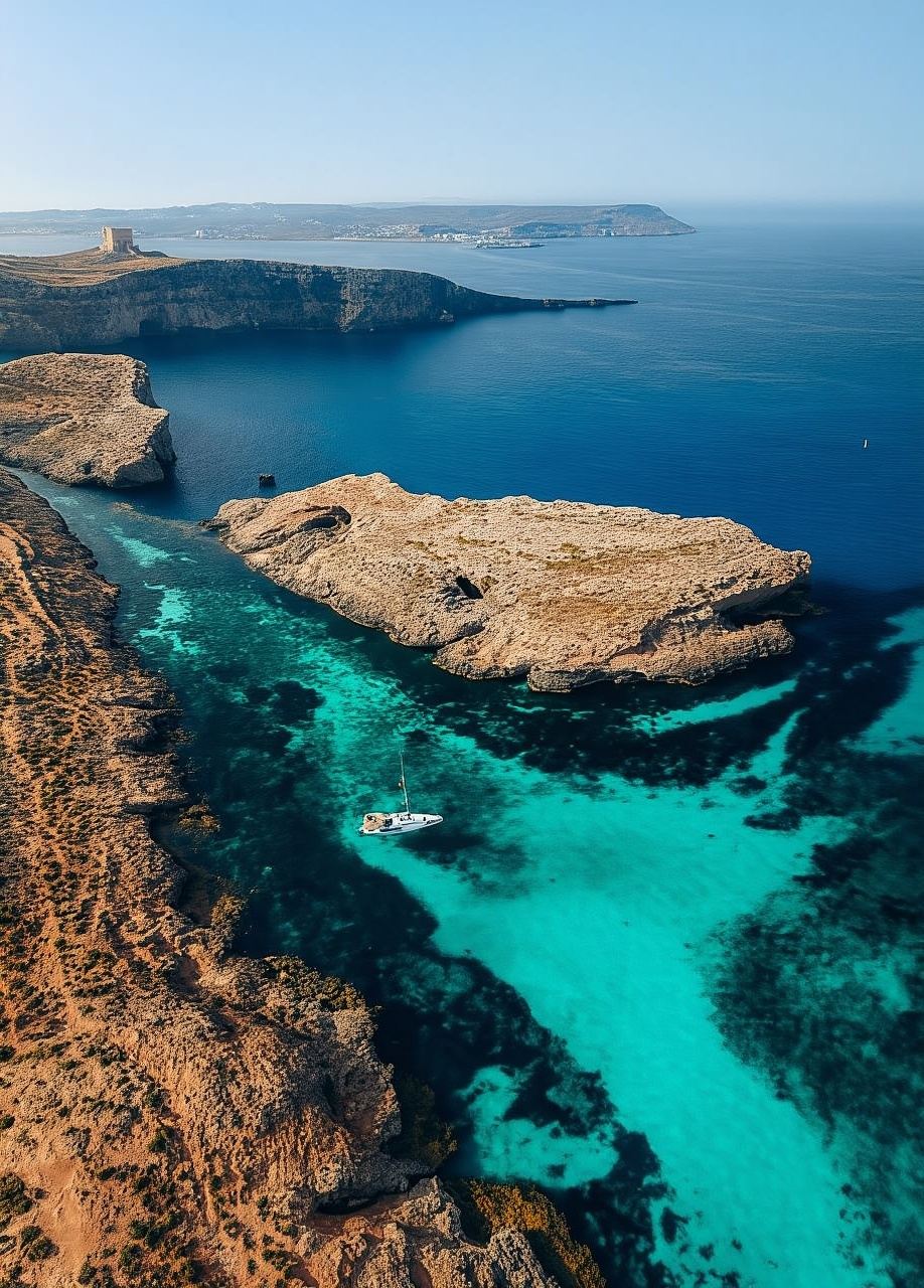 Gozo to Comino & Blue Lagoon Ferry Service