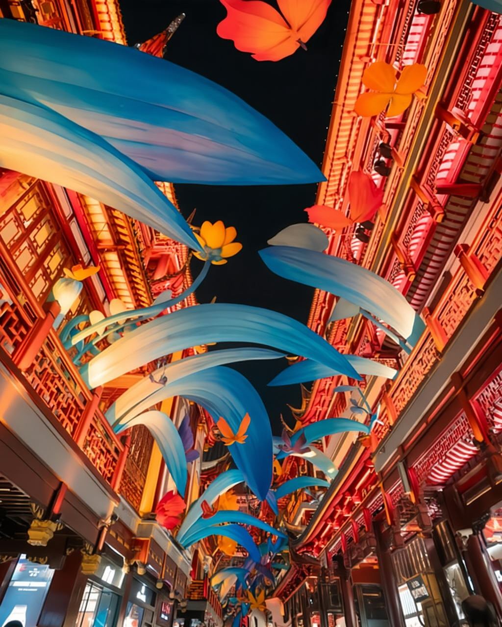 Shanghai : temple Jing'an, jardin Yu et bazar en circuit privatisé