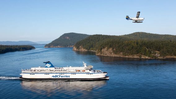 Vancouver: Penerbangan Pesawat Laut Victoria dengan Bas & Feri Pulang